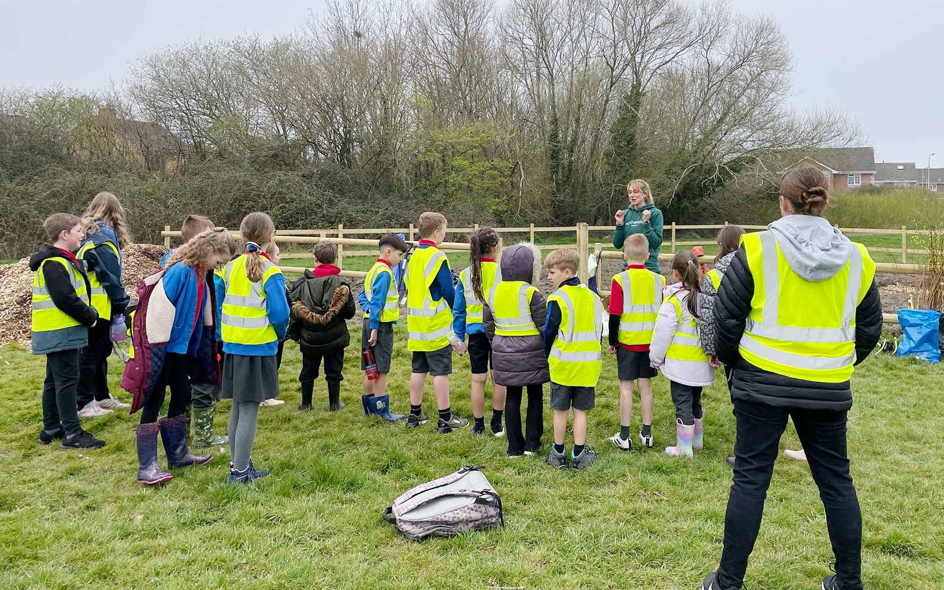 Walford Avenue Open Space School Group Learning