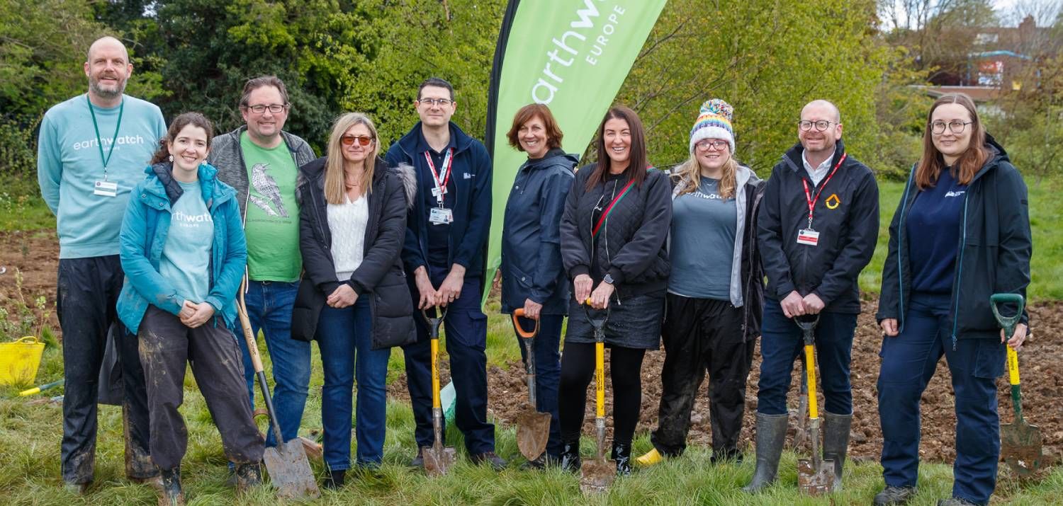 April 2024: Planting Day Croyland Primary (Photo Credit: Greatwell Homes)
